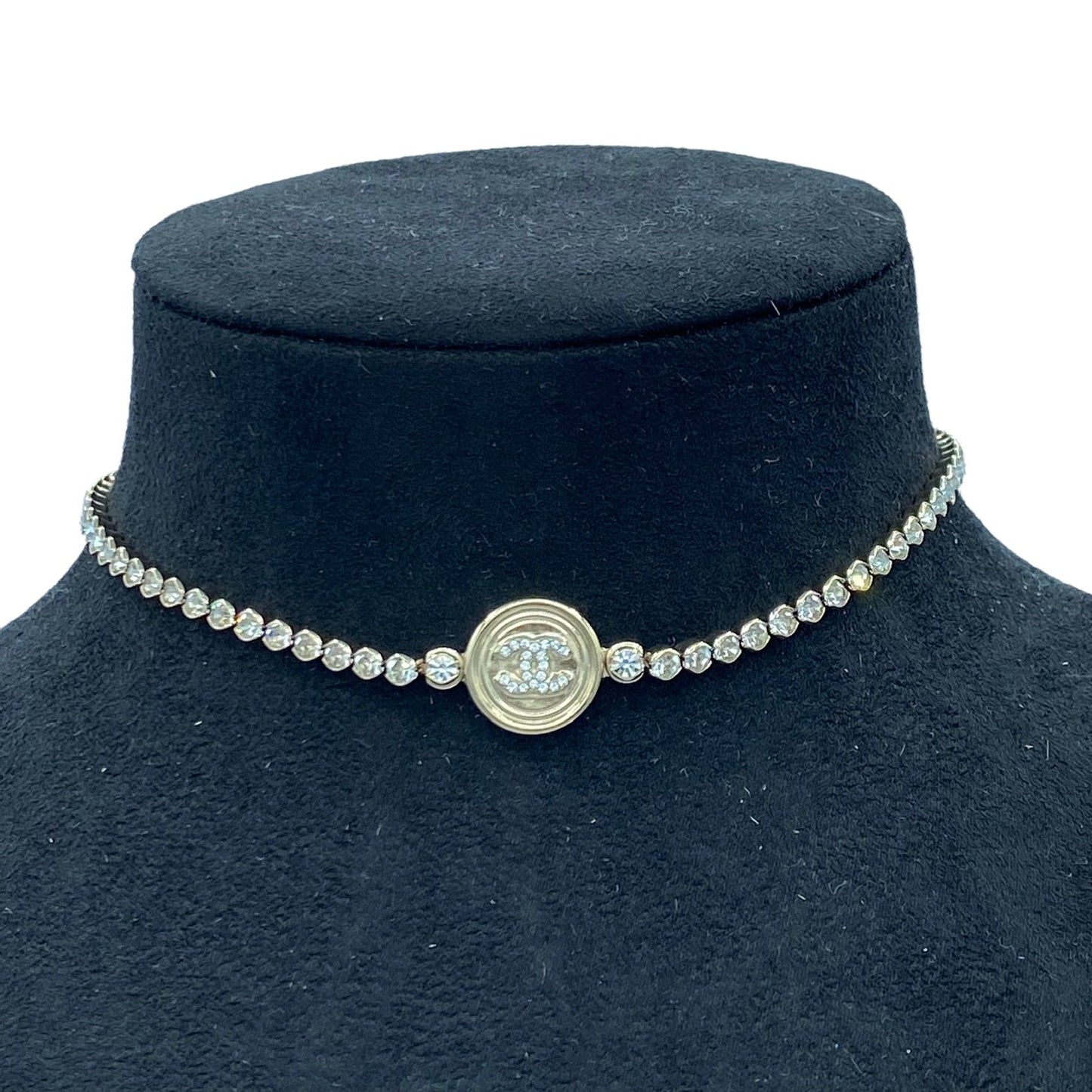 Chanel necklace rhinestones