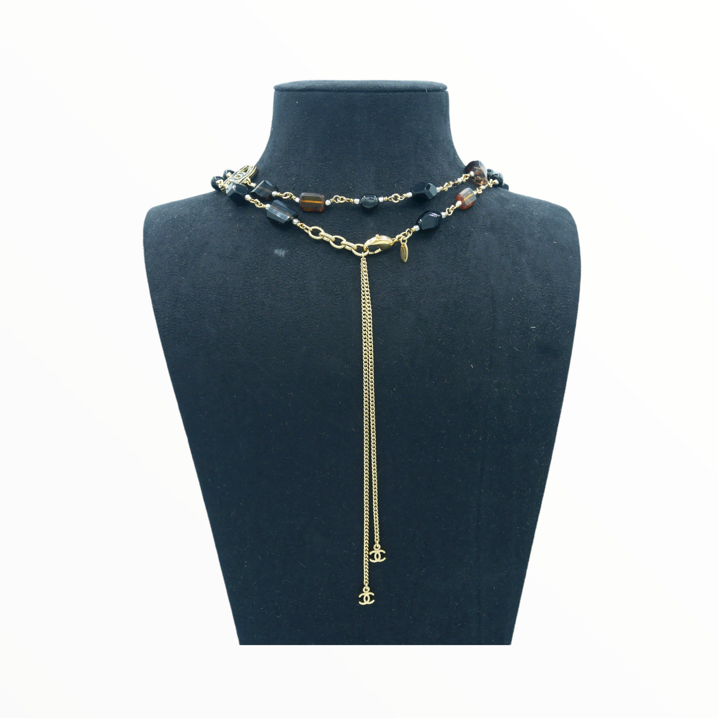 Chanel pearls long necklace