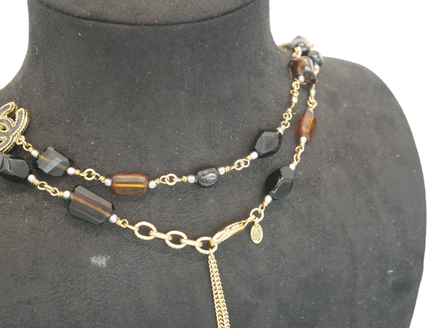 Chanel pearls long necklace