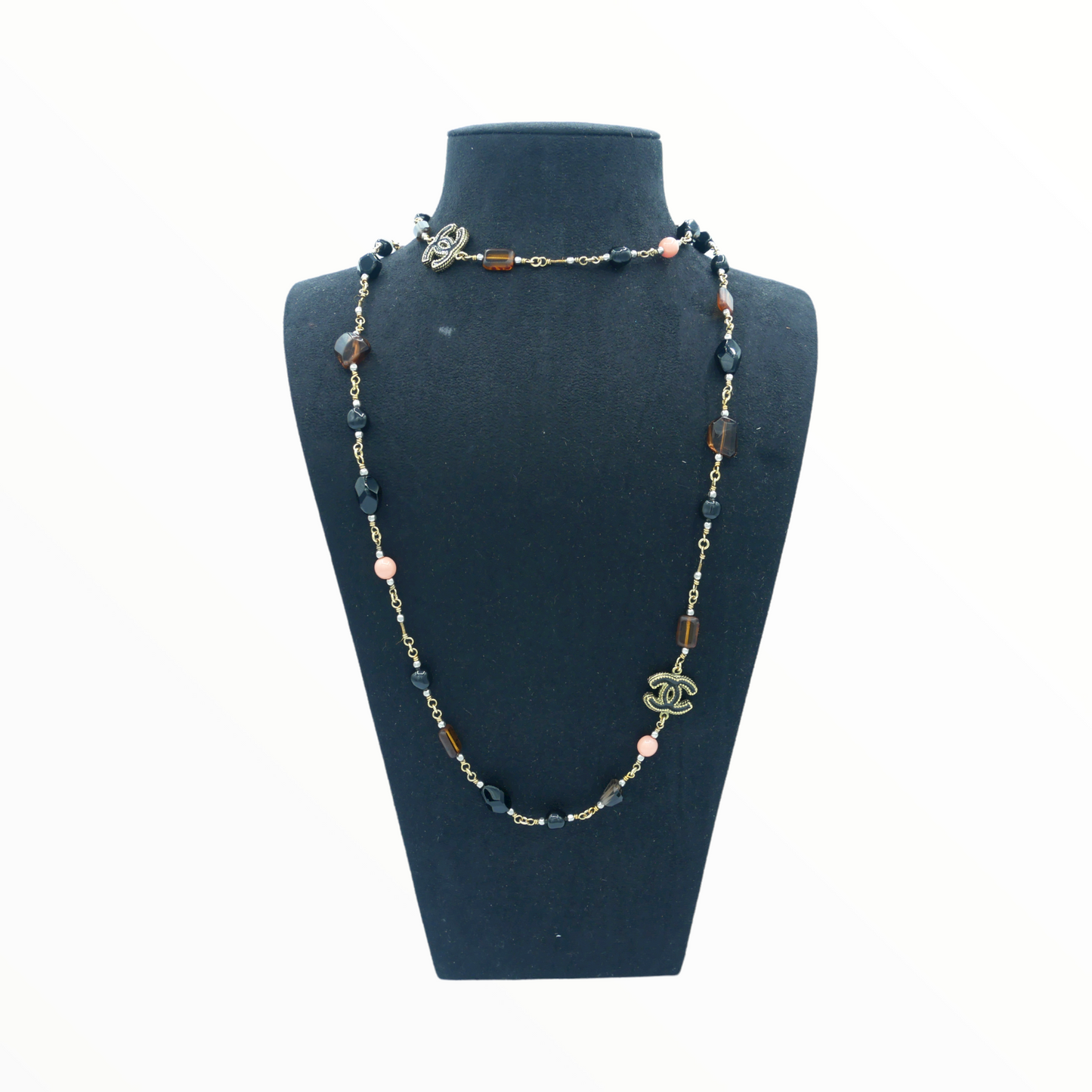 Chanel pearls long necklace