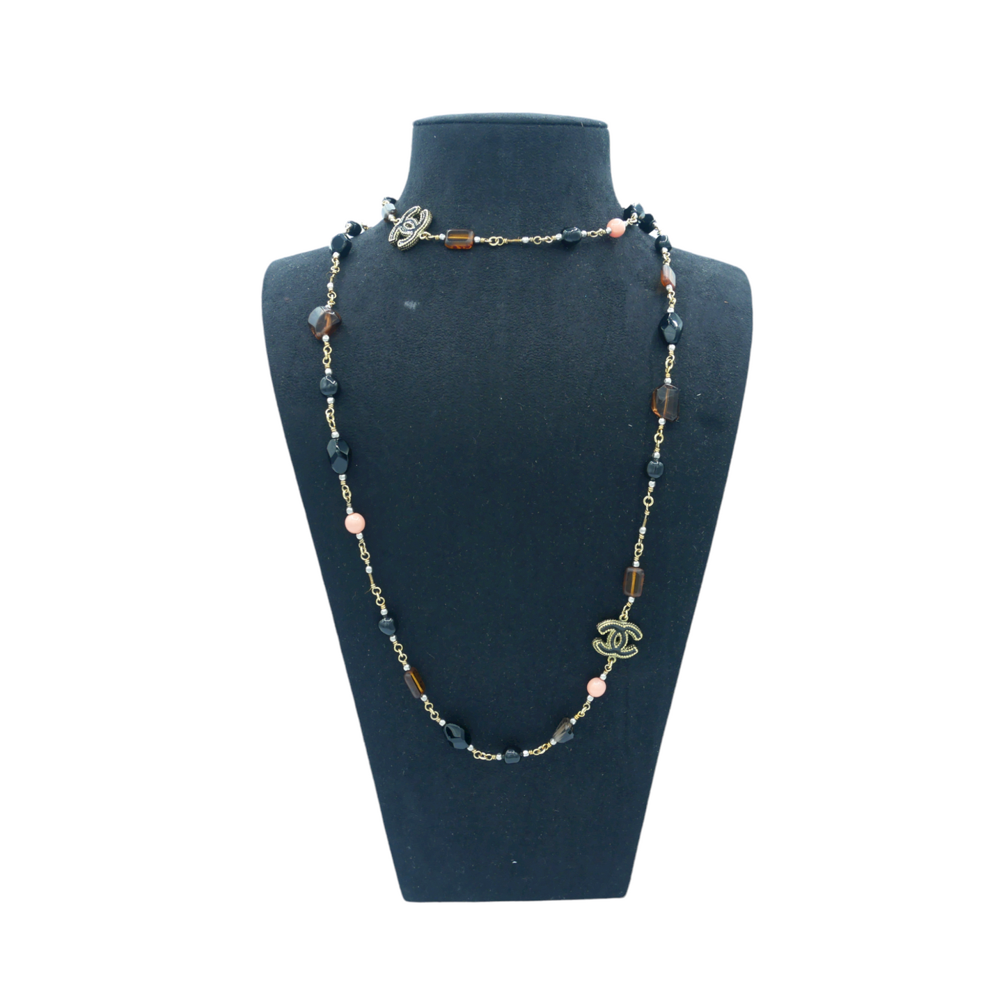 Chanel pearls long necklace