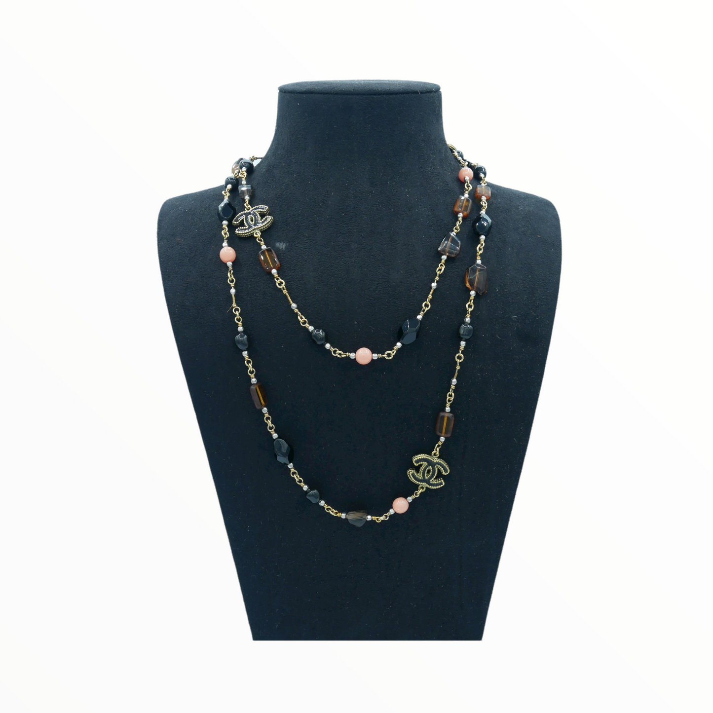 Chanel pearls long necklace