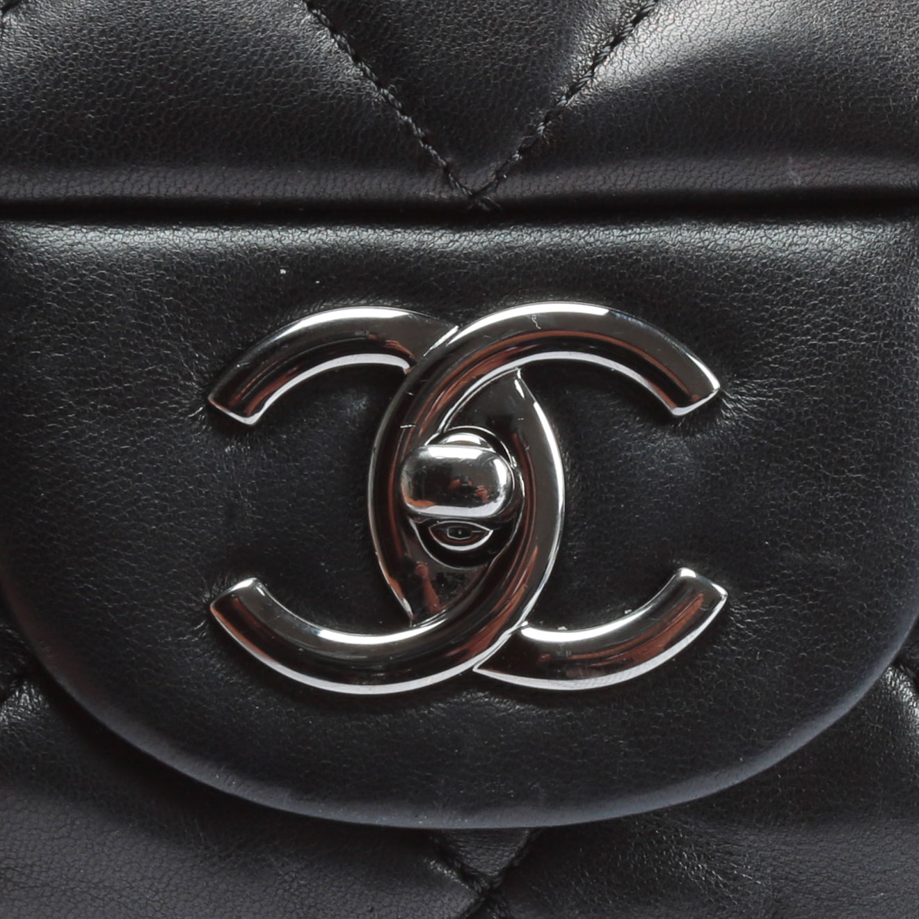 CHANEL Maxi 3 Accordion Flap Black Bag OUTLET FINAL SALE