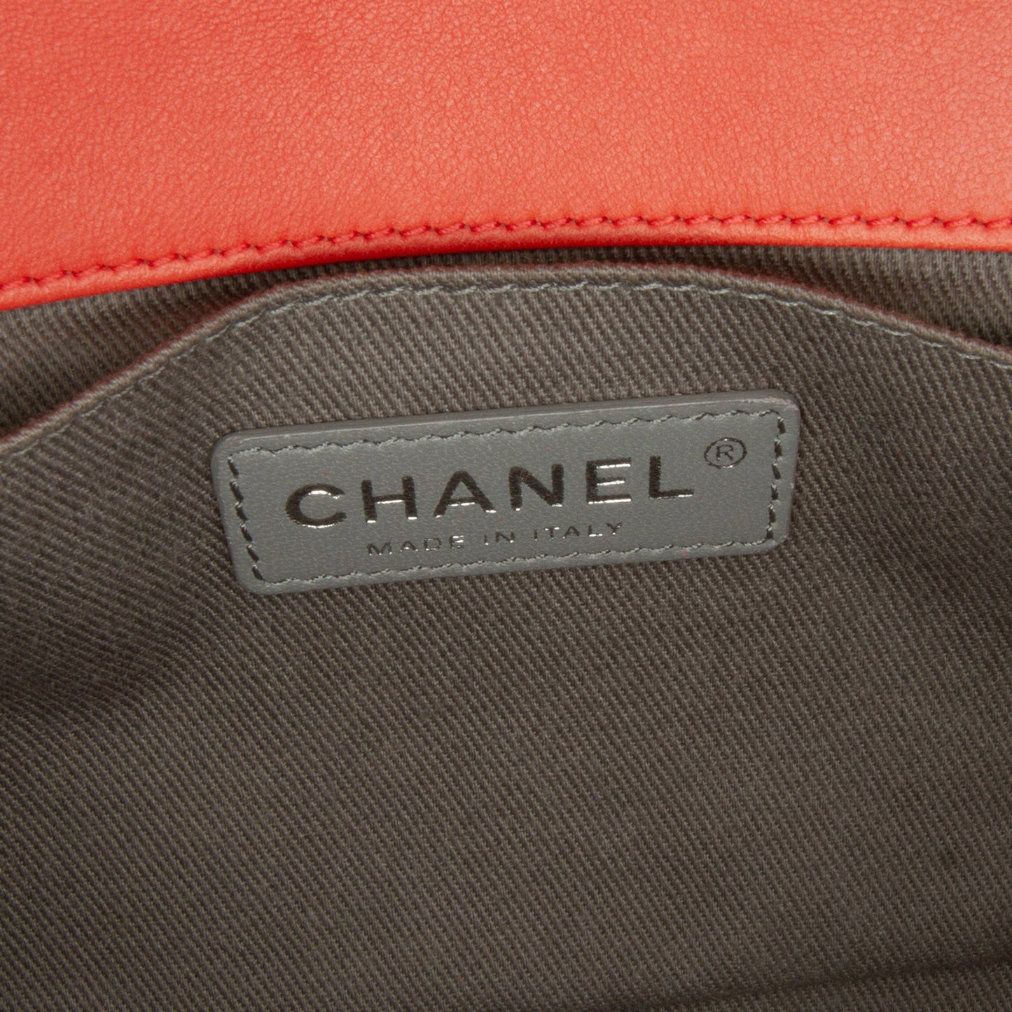 Chanel Sac Medium Lambskin Boy Galuchat Strap Flap Bag
