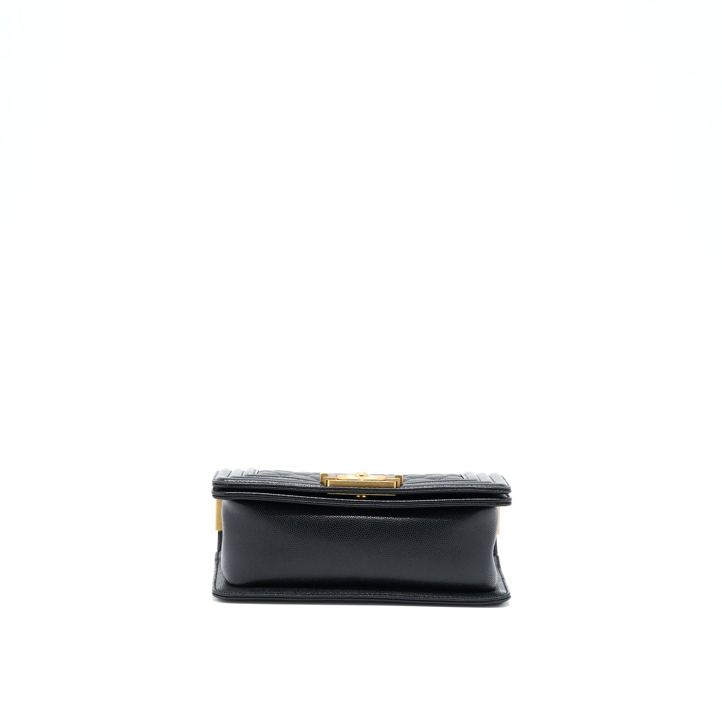 Chanel Small Boy Bag Caviar Black GHW