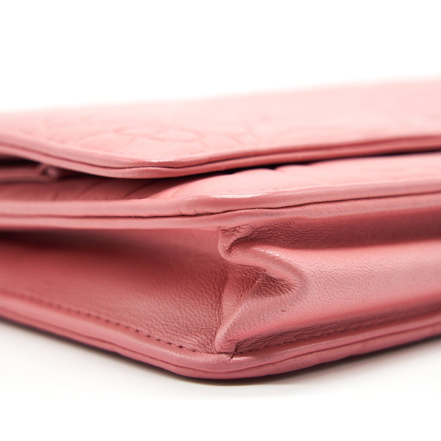 Chanel Camelia Wallet on chain Pink SHW