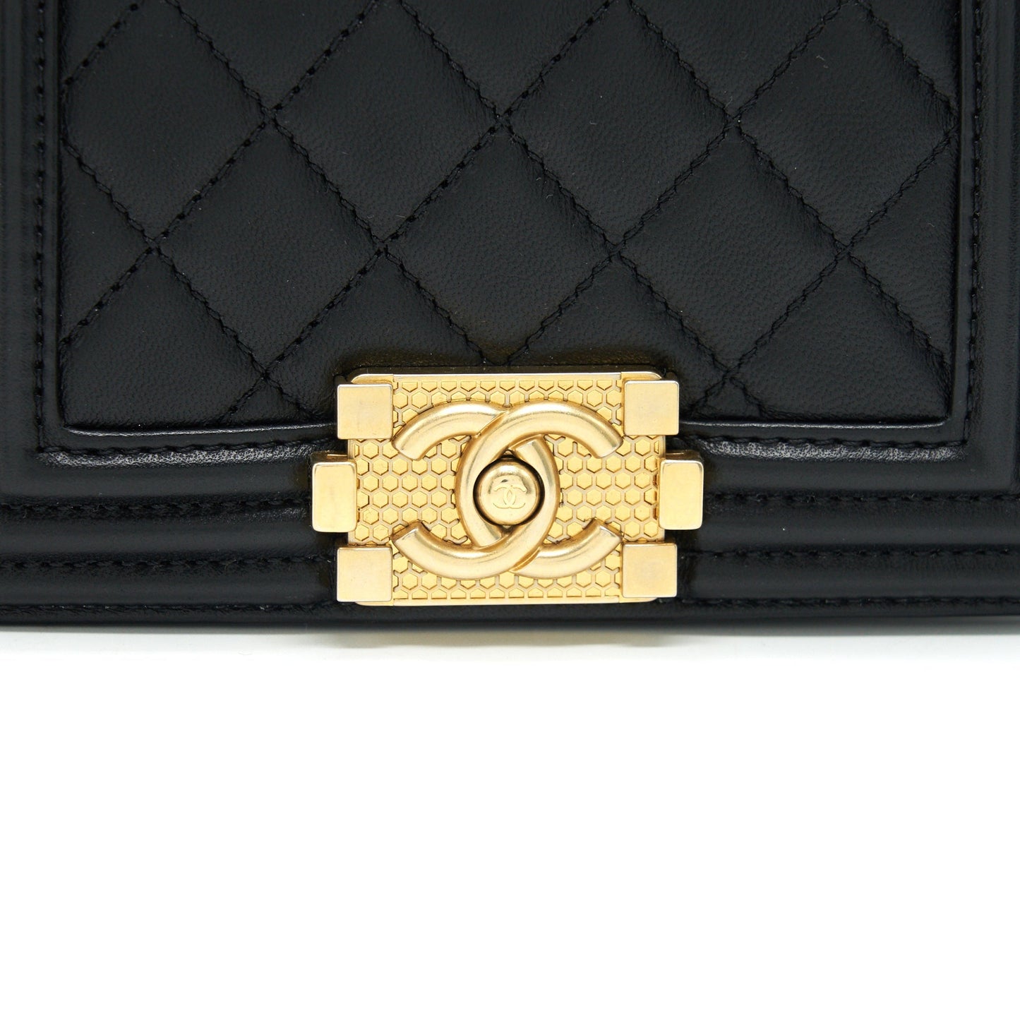 Chanel Boy Extra Mini Lambskin in Black GHW