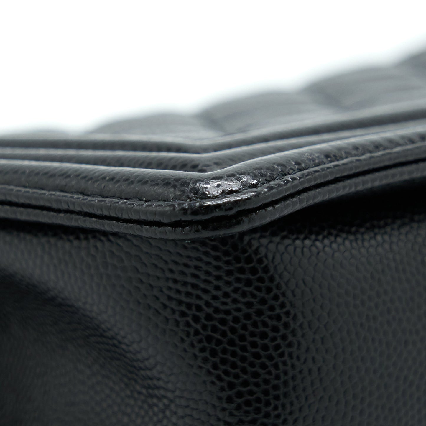 Chanel Small Boy Bag Caviar Black GHW