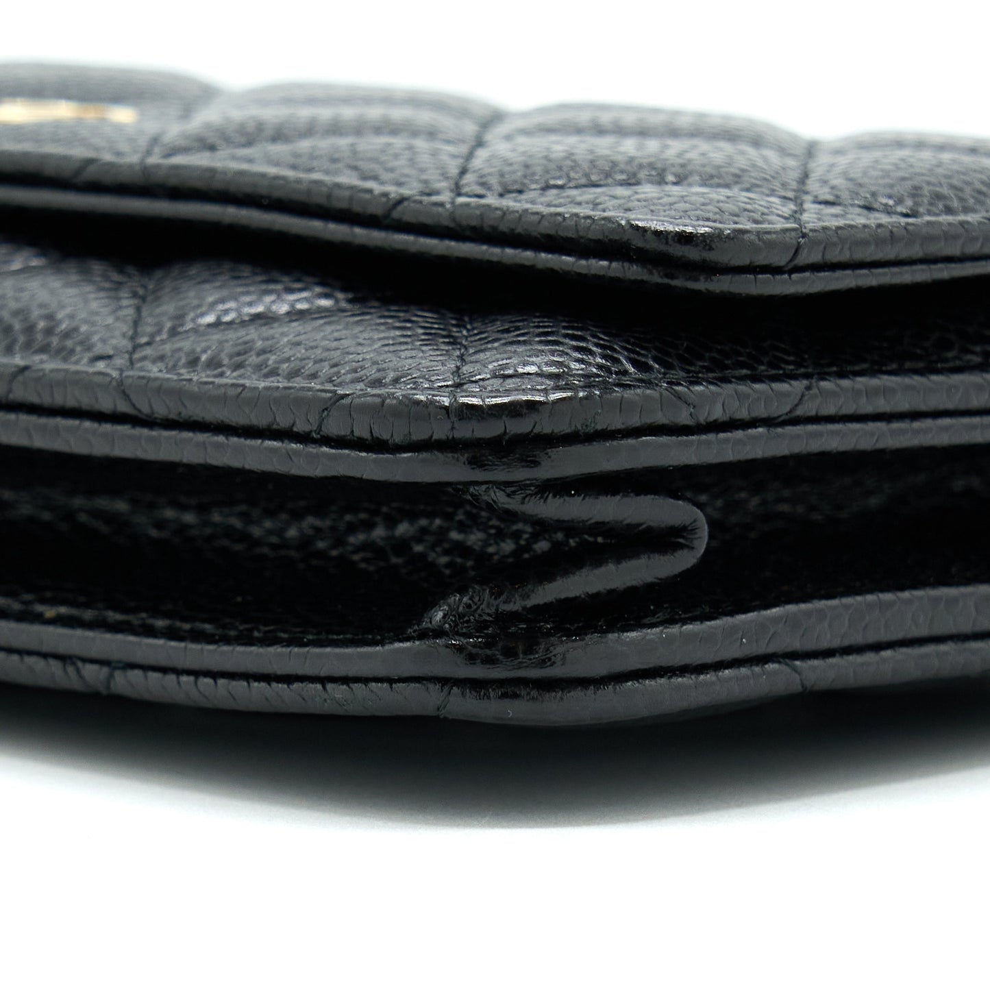 Chanel Classic Wallet On Chain Caviar Black GHW