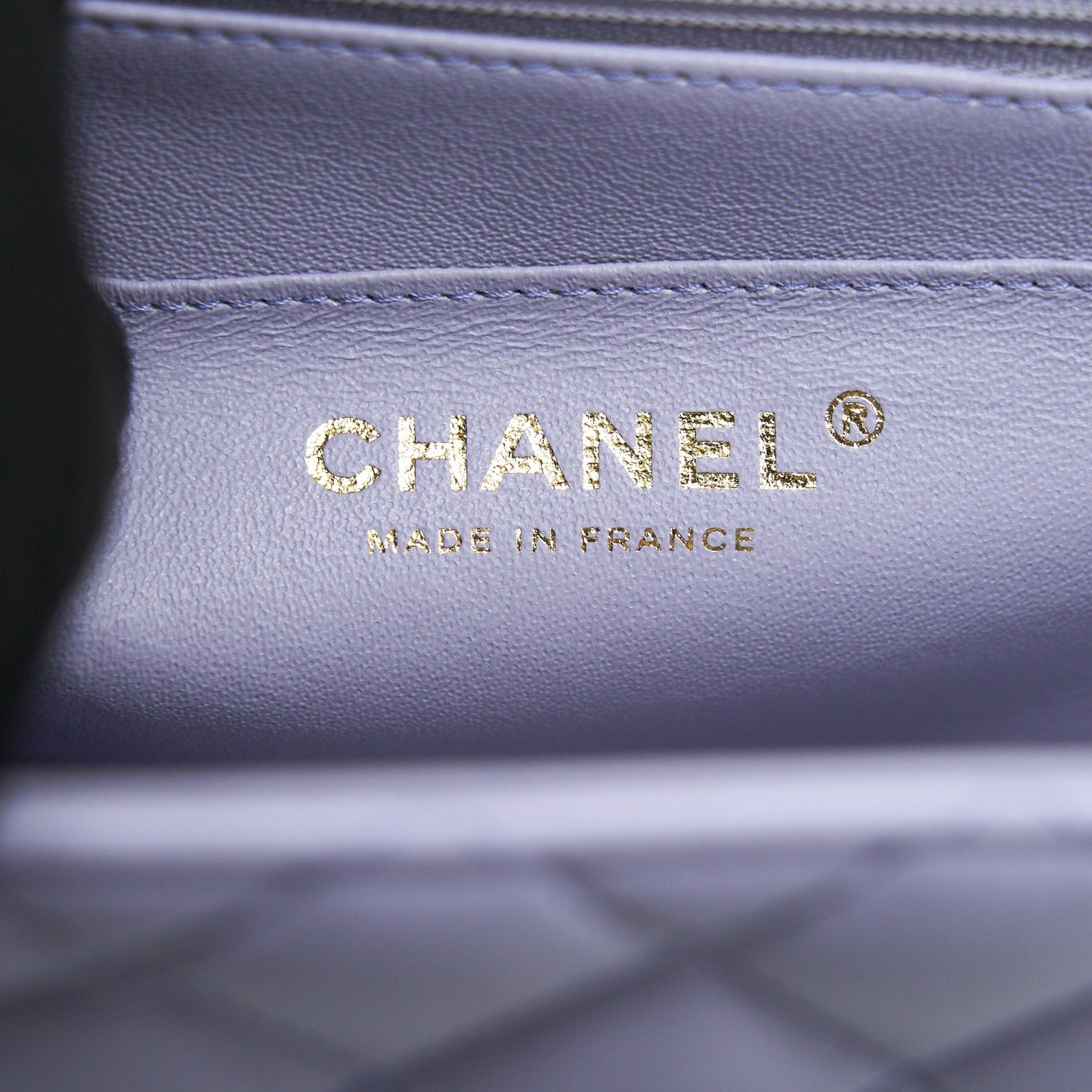 Chanel 21K Lilac /Light Purple Mini Rectangular Top Handle