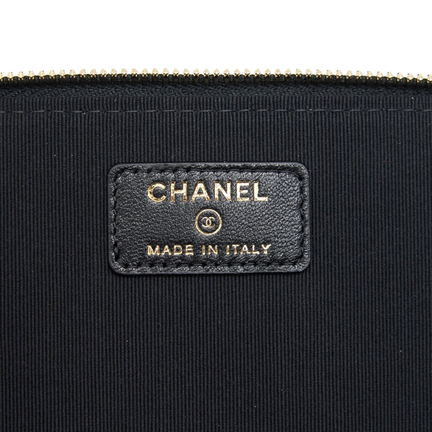 Chanel 21K top handle rectangular Vanity with chain Black LGHW