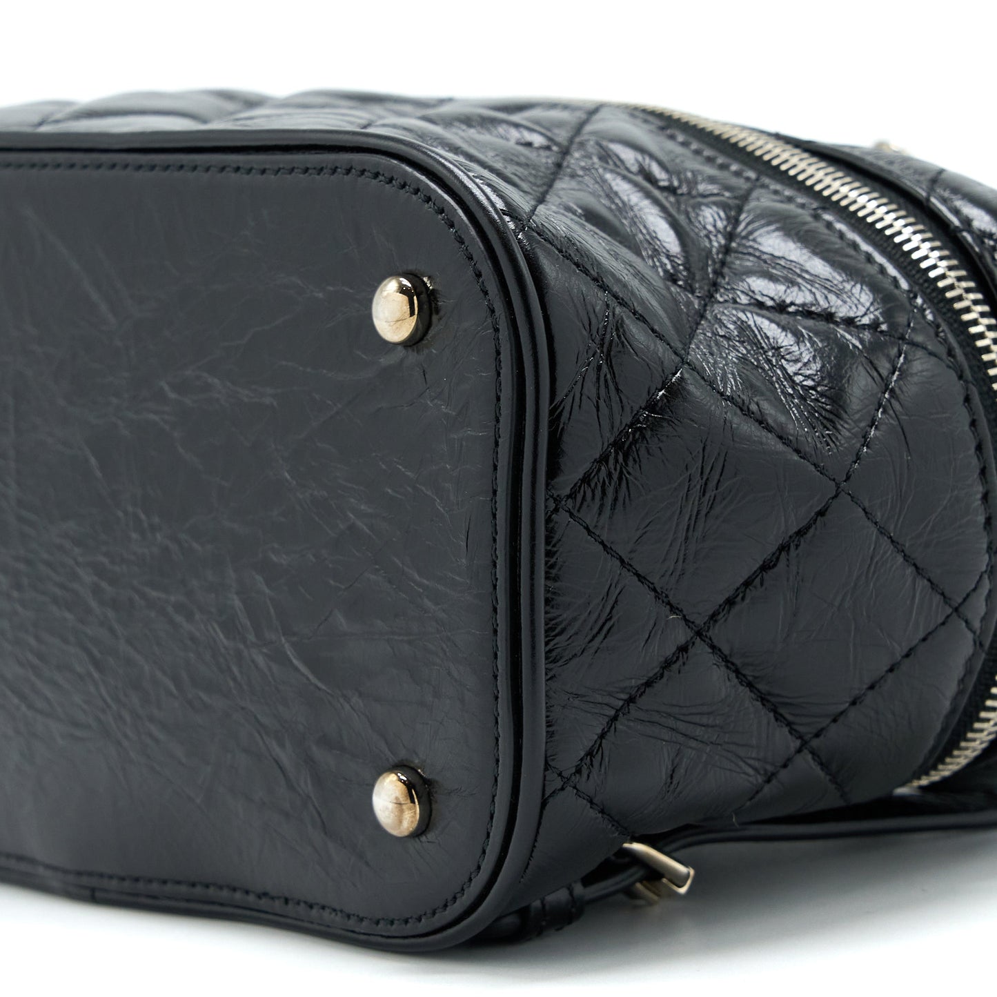 Chanel PVC Aquarium Backpack Black PVC/Aged Calfskin SHW