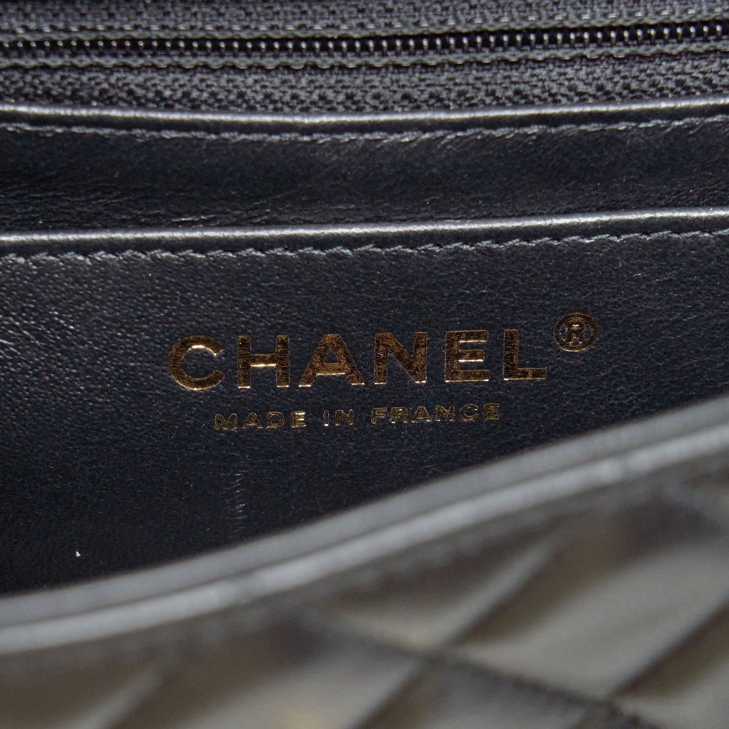 Chanel Mini Rectangular Flap Bag With Bag Charms Giant Chains Lambskin Black GHW