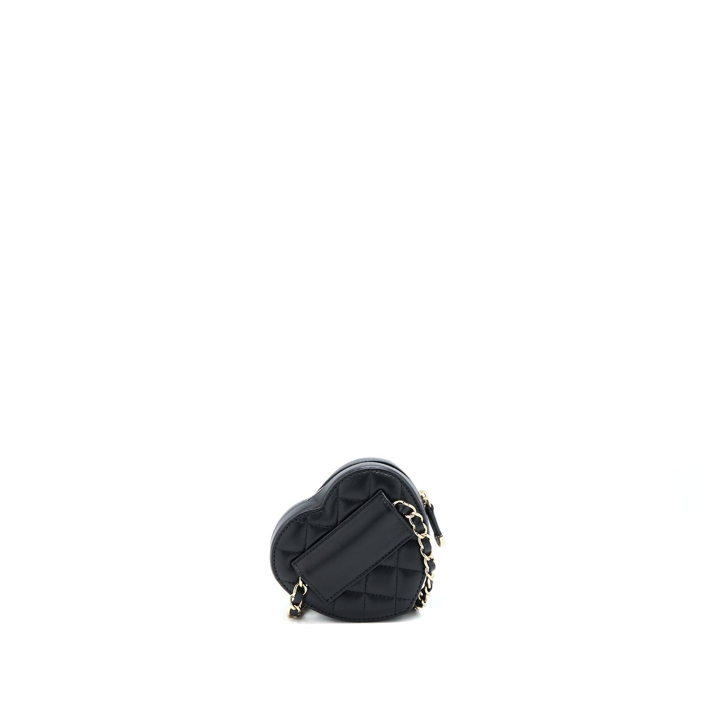 CHANEL 22S Heart Belt Bag Lambskin Black LGHW