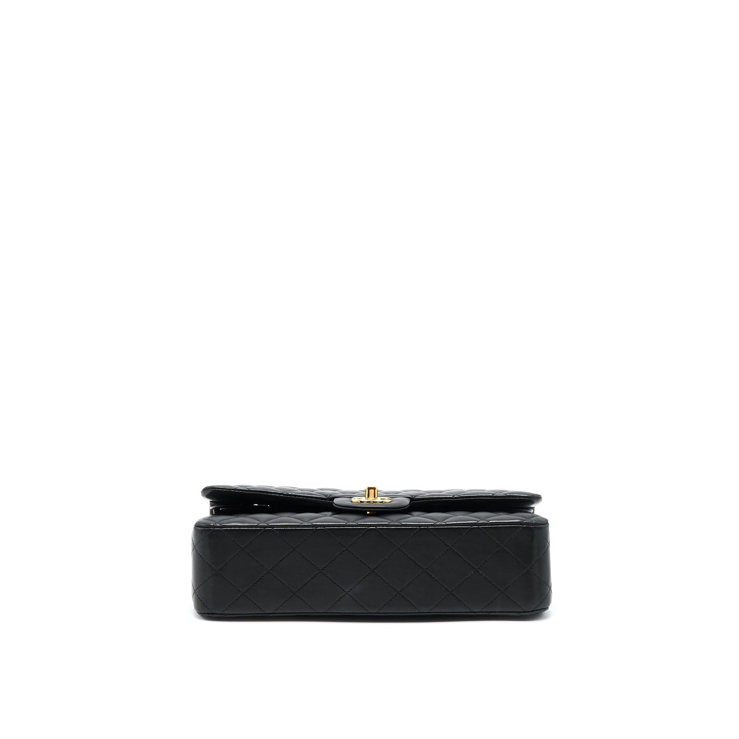 Chanel Classic Double Flap Bag Lambskin Black GHW