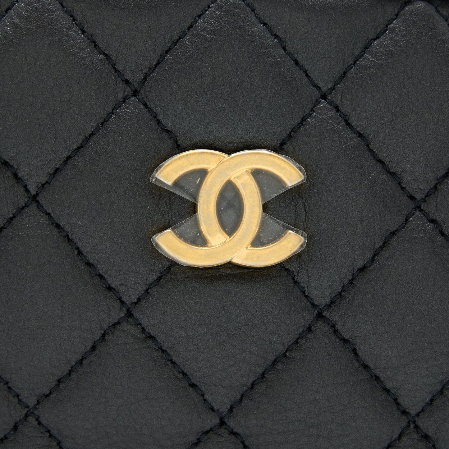 Chanel Camera Case Quilted Calfskin Black GHW