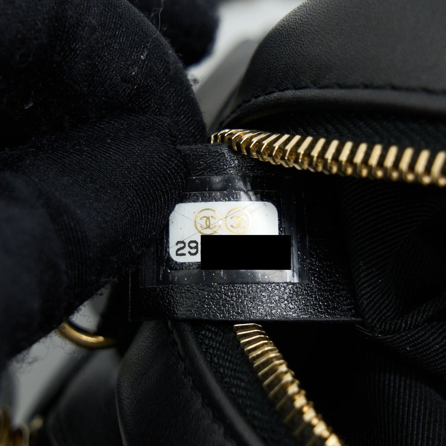 Chanel Camera Case Quilted Calfskin Black GHW