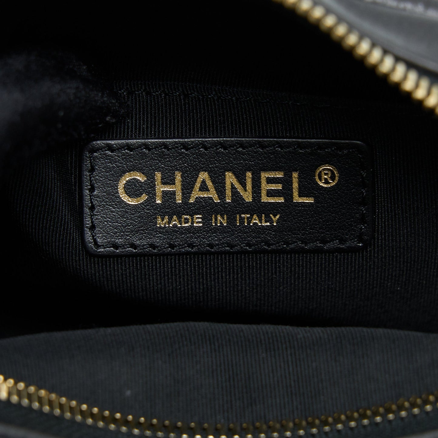 Chanel Camera Case Quilted Calfskin Black GHW