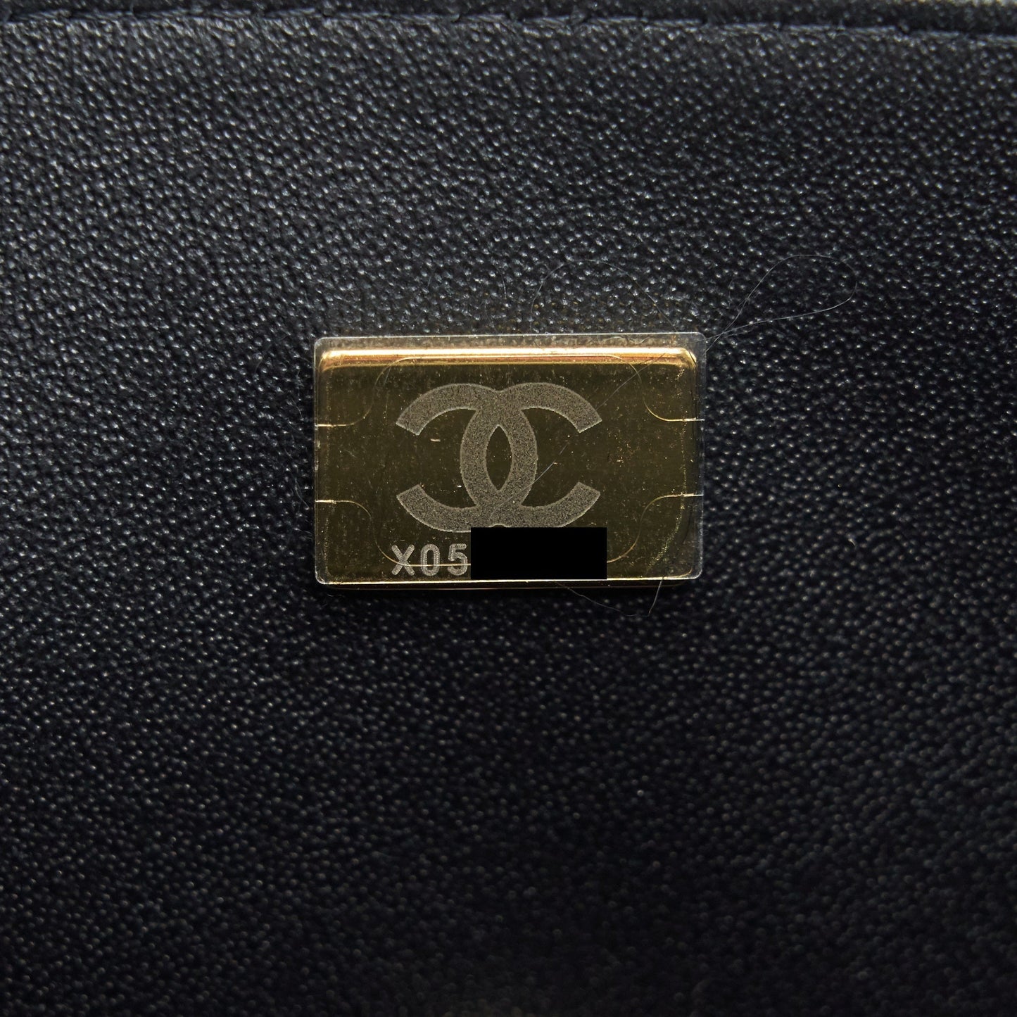 Chanel 21K top handle mini Rectangular flap Bag Black LGHW