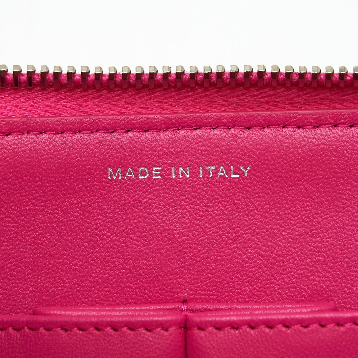 Chanel Quilted Zipper Clutch Lambskin Pink SHW