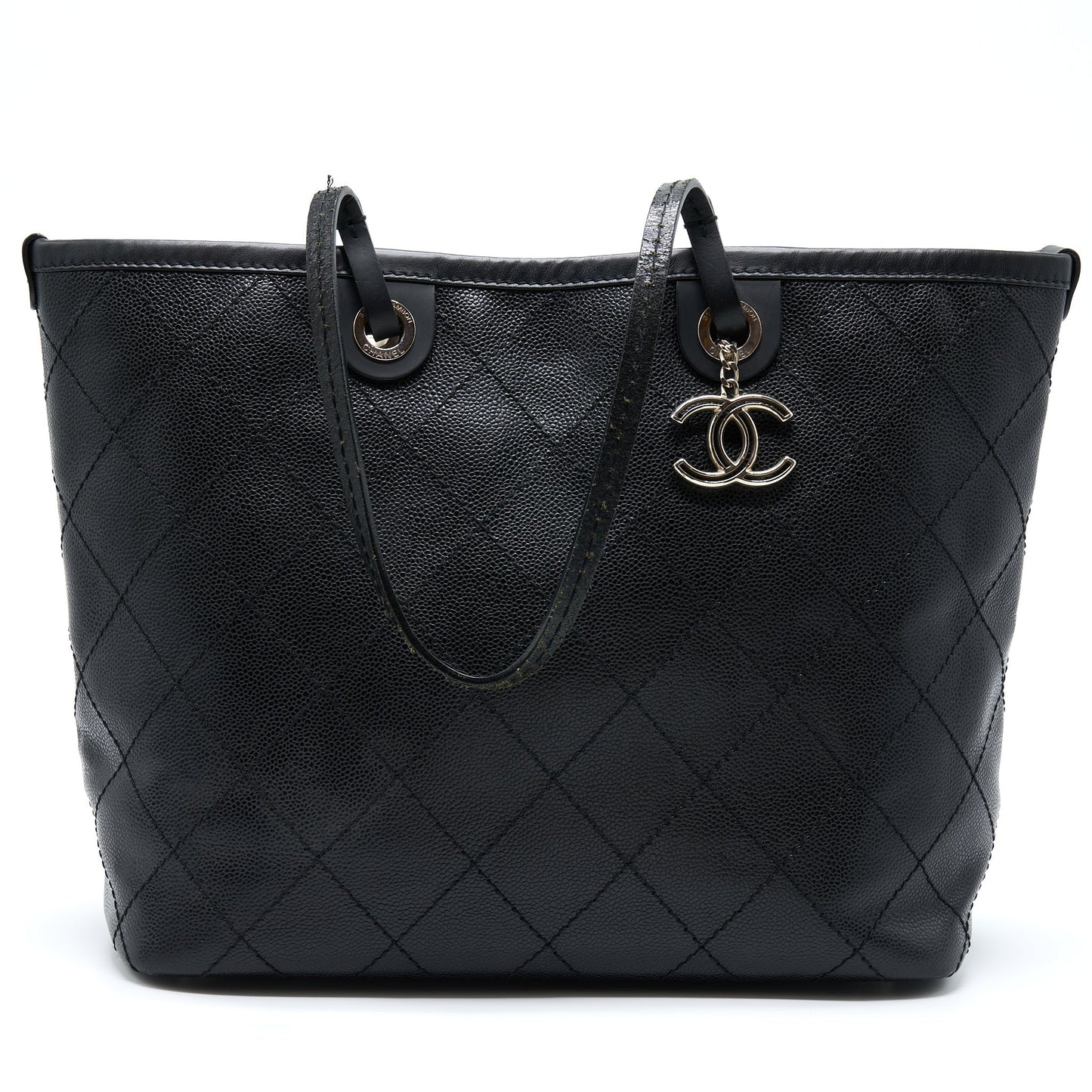 Chanel Tote Bag Caviar Black SHW