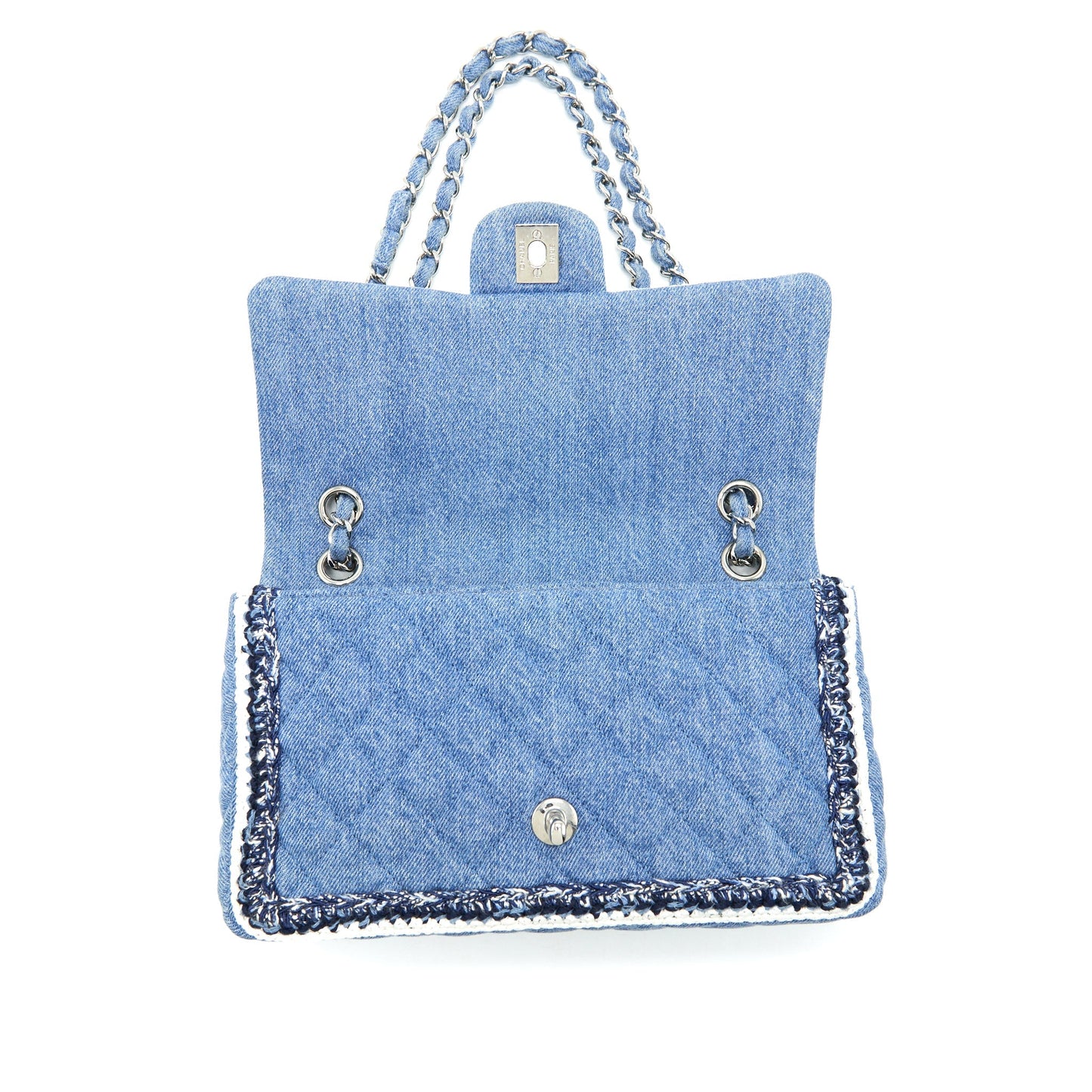 Chanel Classic Flap Medium Denim SHW