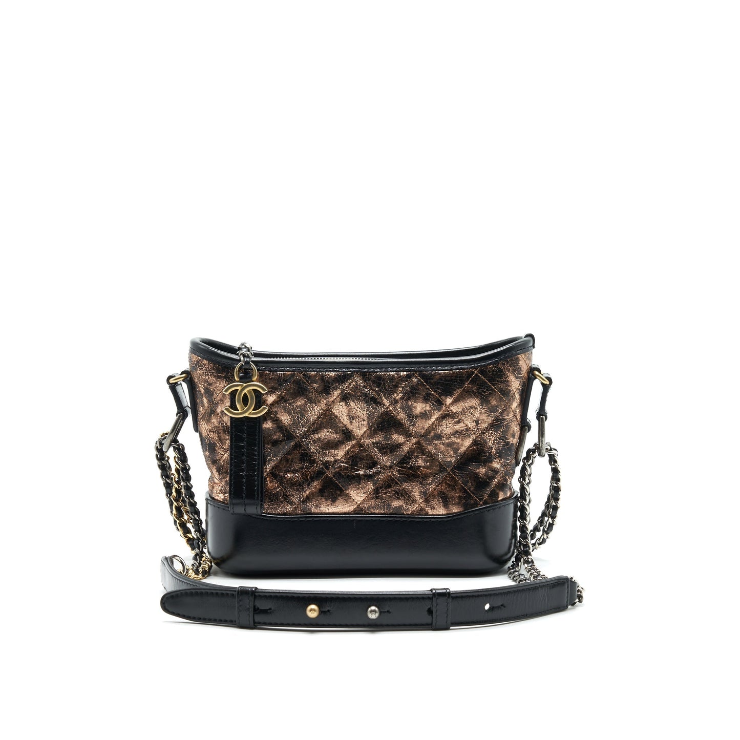 CHANEL SMALL GABRIELLE HOBO LEATHER CROSSBODY BAG MULTICOLOUR