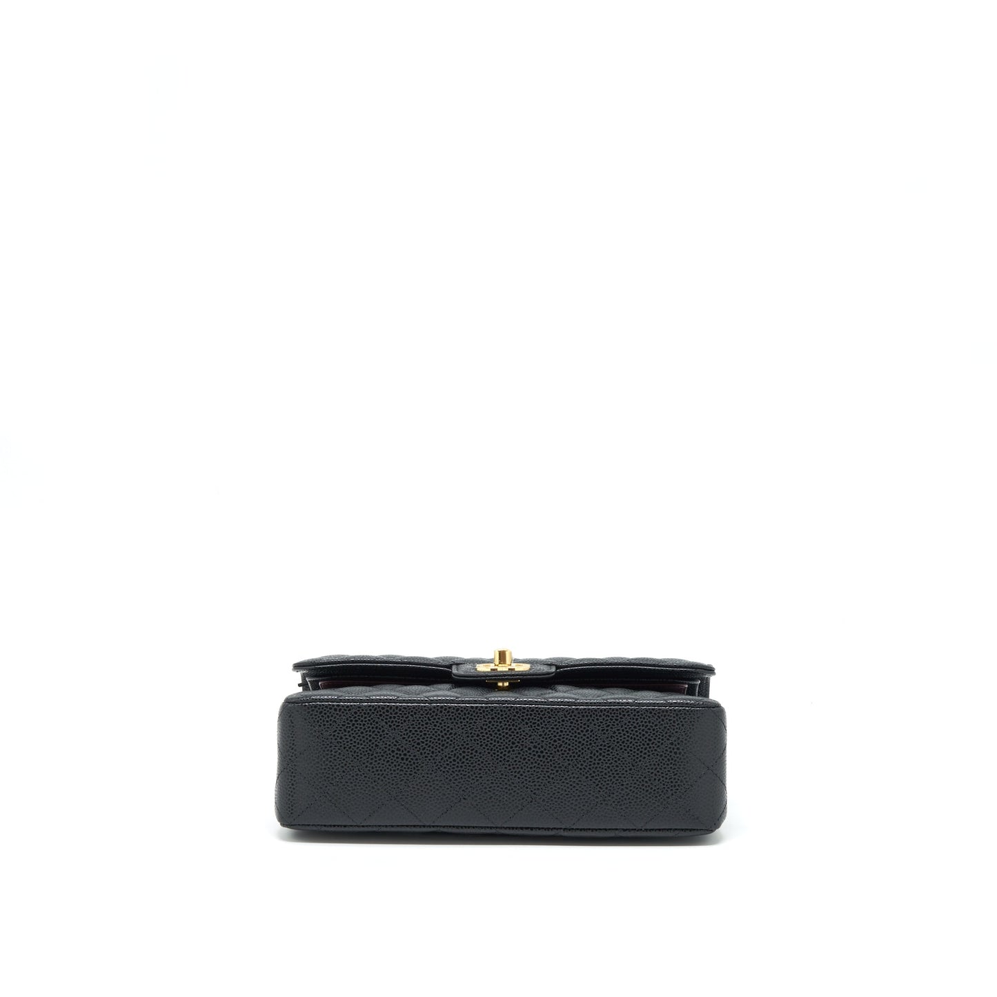 Chanel Small Classic Double Flap Bag Caviar Black GHW (Microchip)