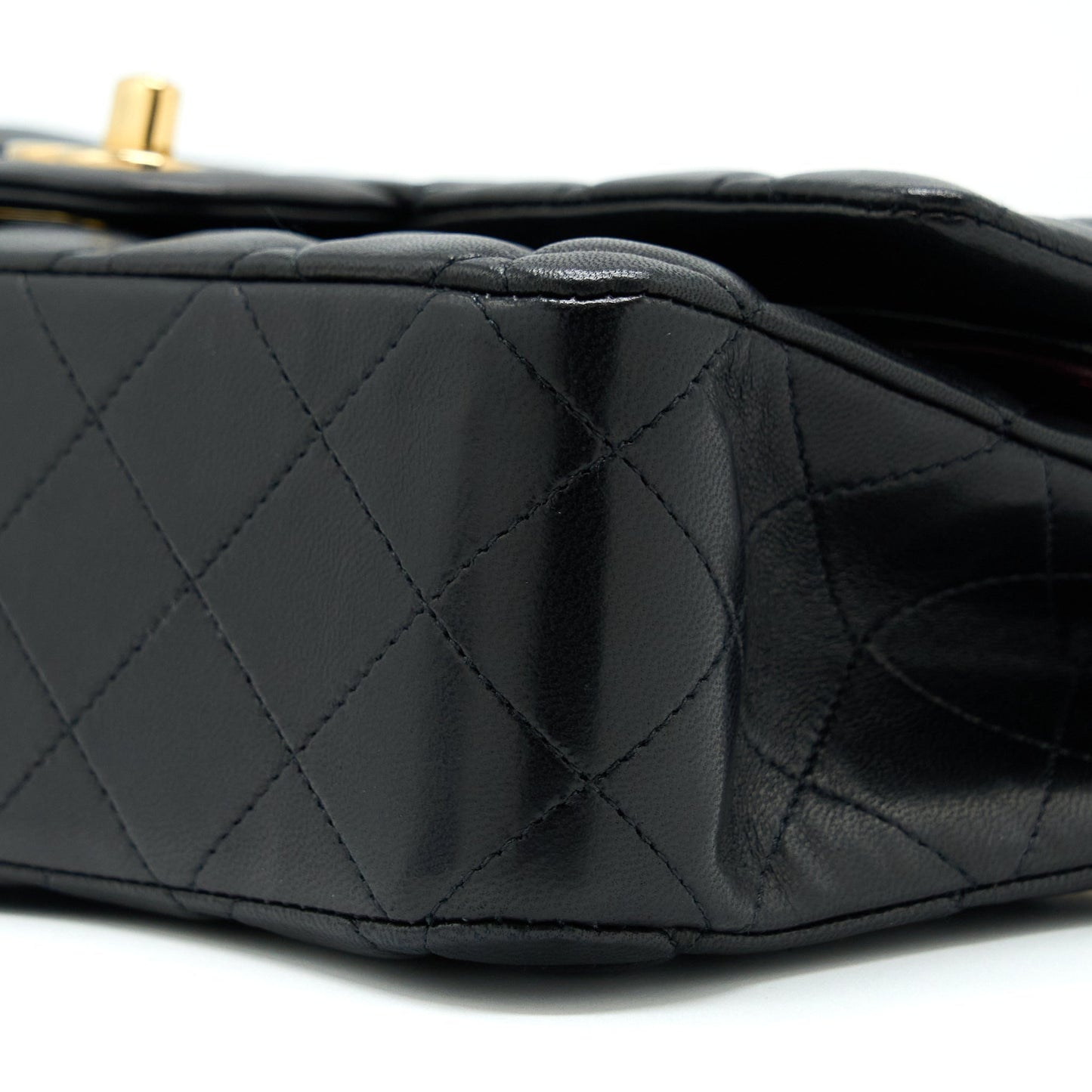 Chanel Classic Double Flap Bag Lambskin Black GHW