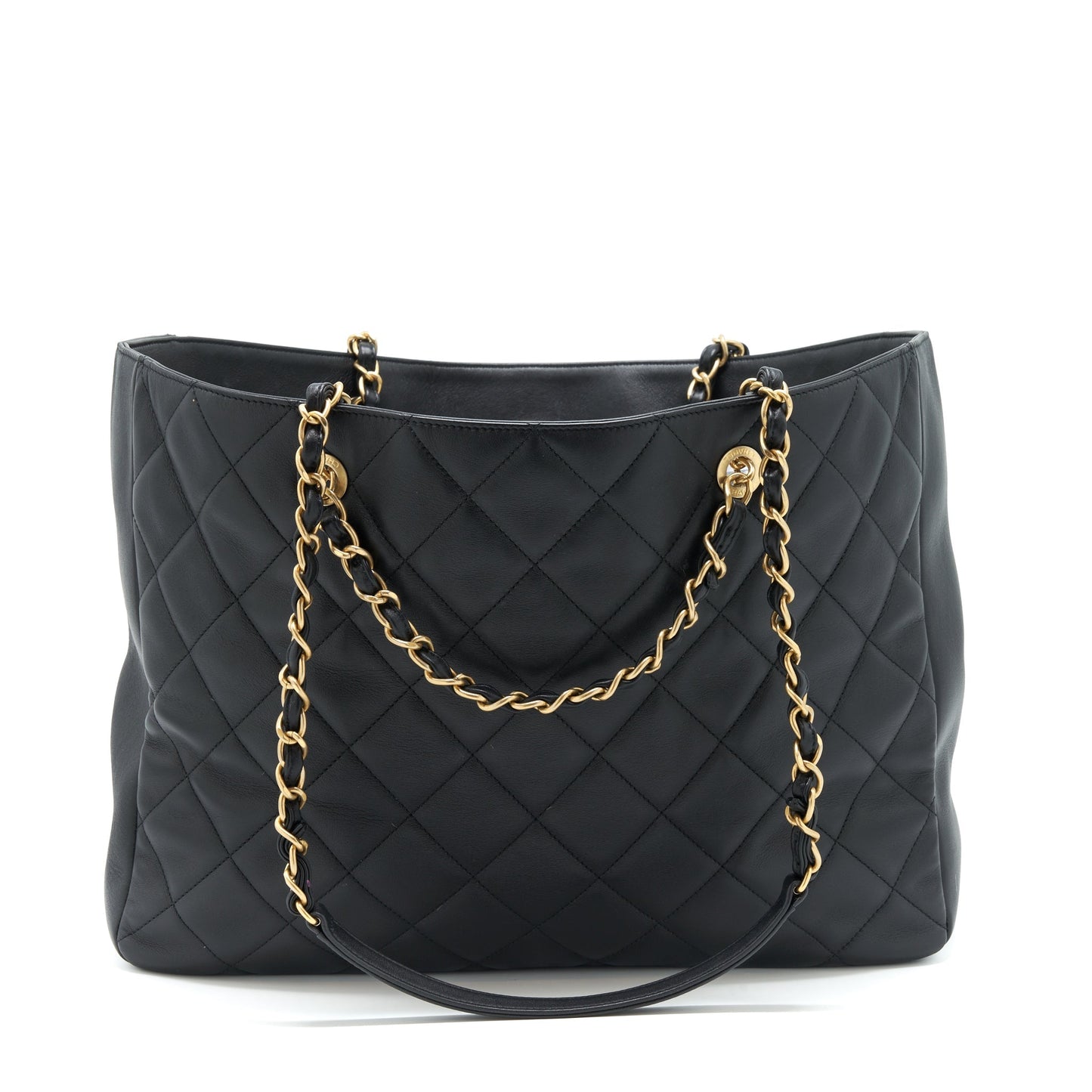 Chanel Supple Tote Black GHW (Microchip)