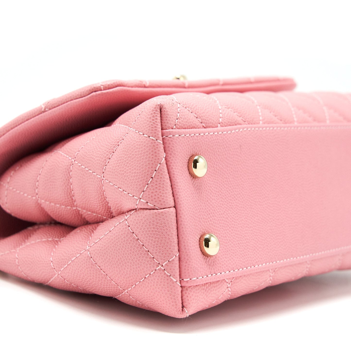 Chanel Small Coco Handle 24cm Caviar Pink LGHW