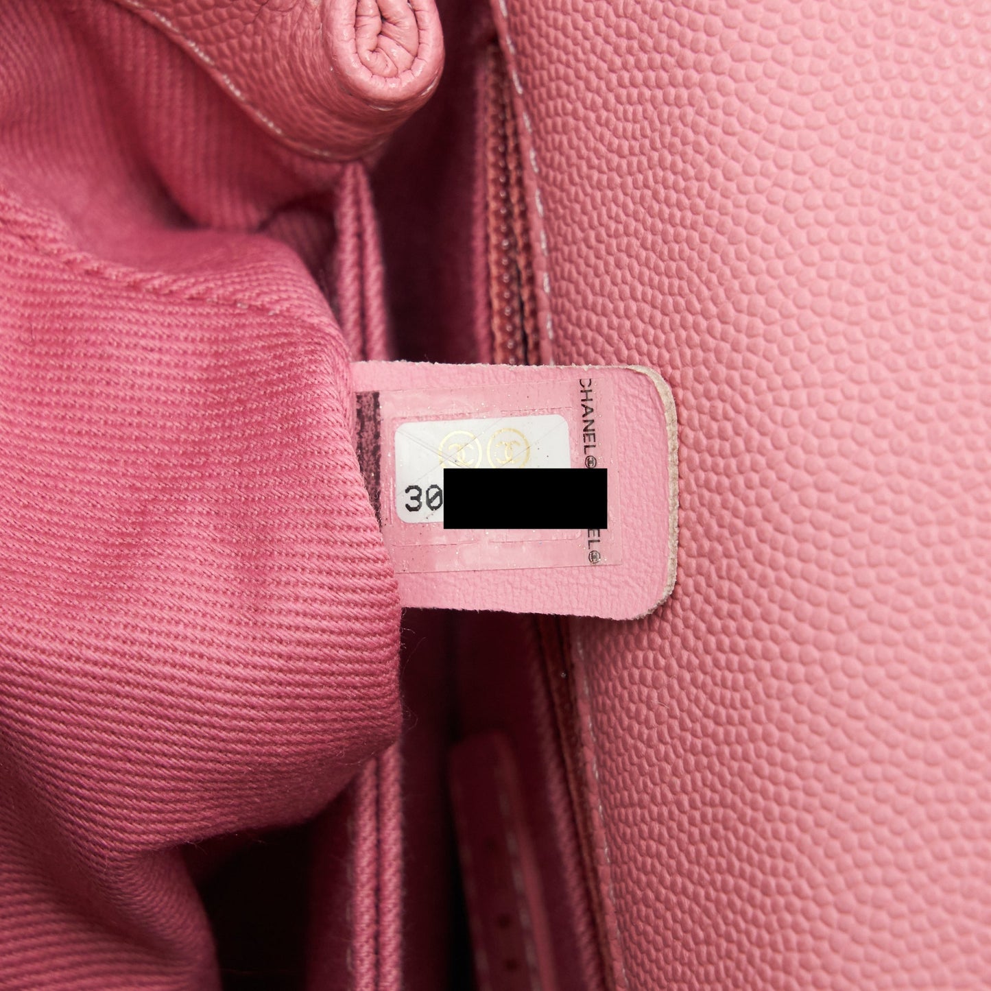 Chanel Small Coco Handle 24cm Caviar Pink LGHW