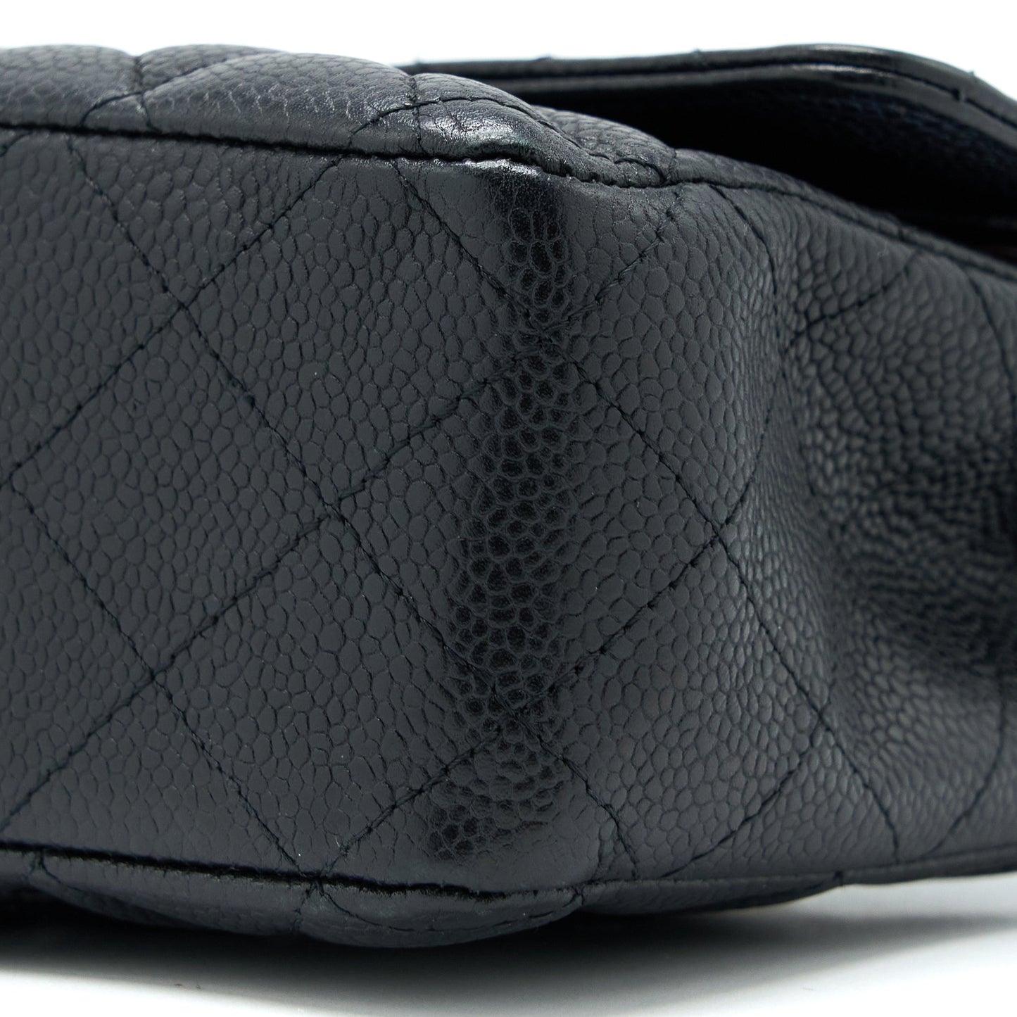 Chanel Medium Classic Double Flap Bag Caviar Black SHW