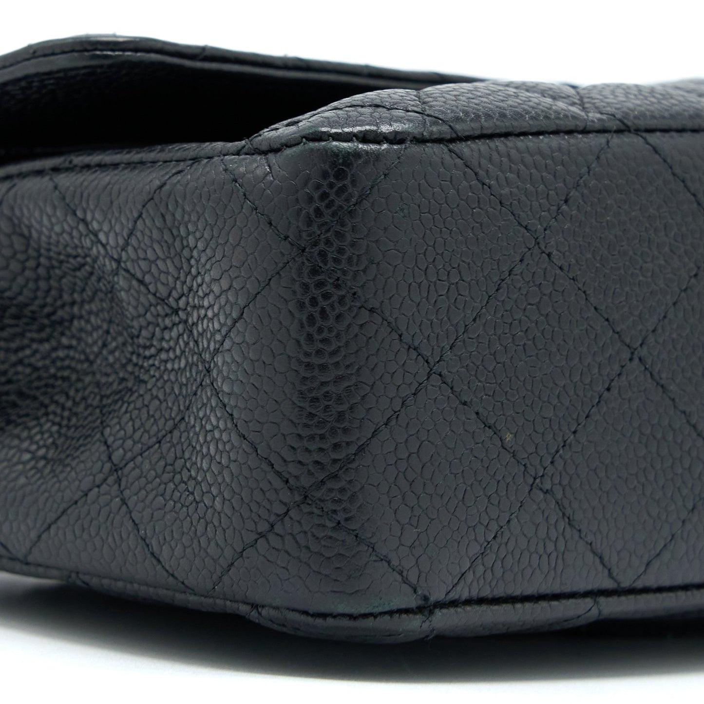 Chanel Medium Classic Double Flap Bag Caviar Black SHW