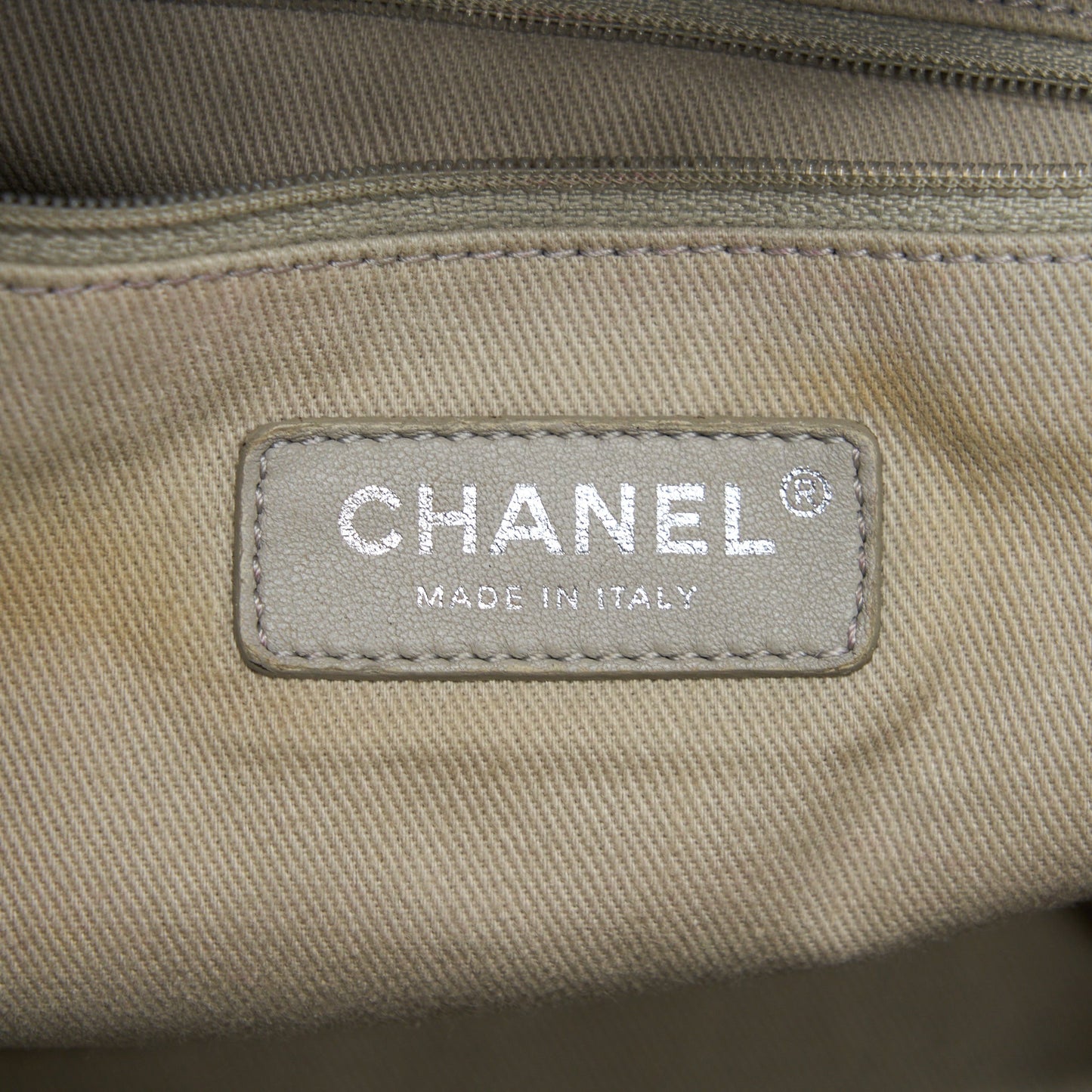 Chanel Rue Camborne Bucket Bag Fabric Multicolour SHW