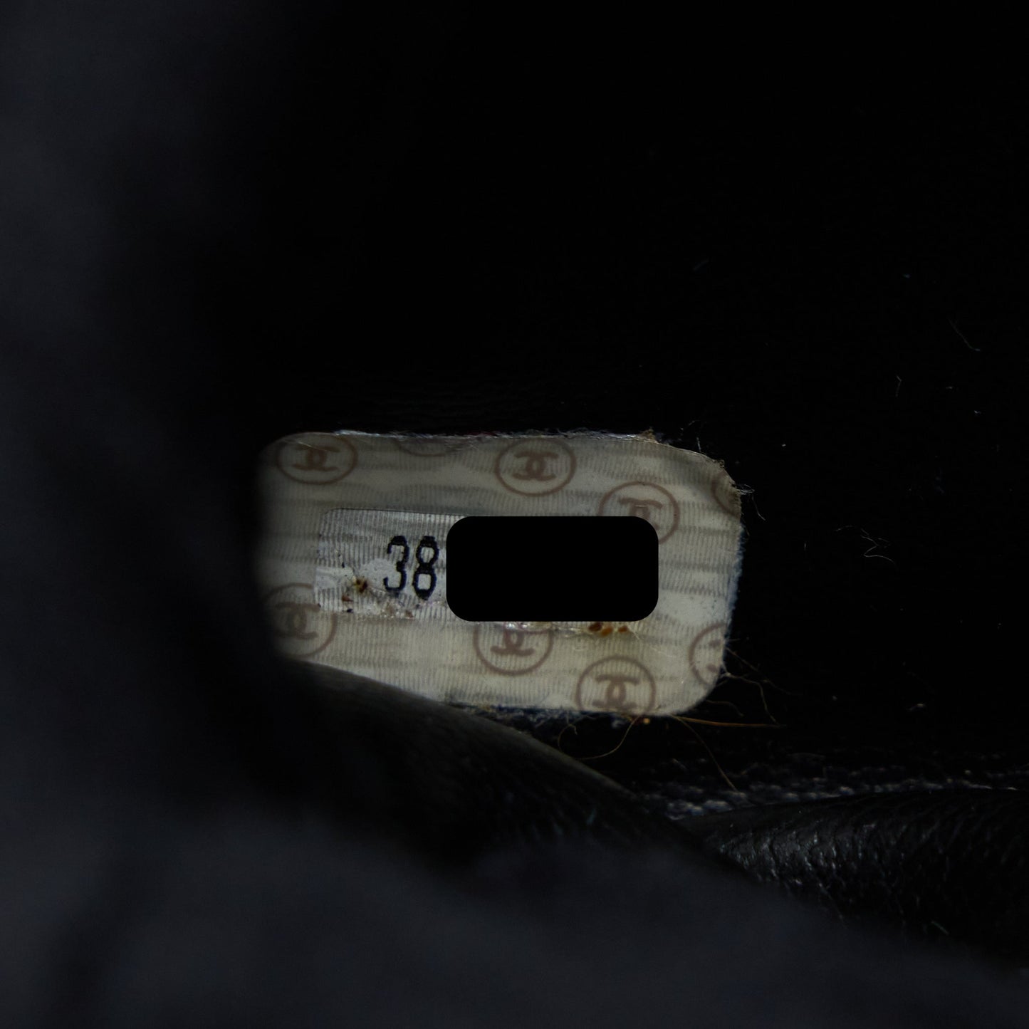 Chanel Vintage Vanity Case Caviar Black GHW