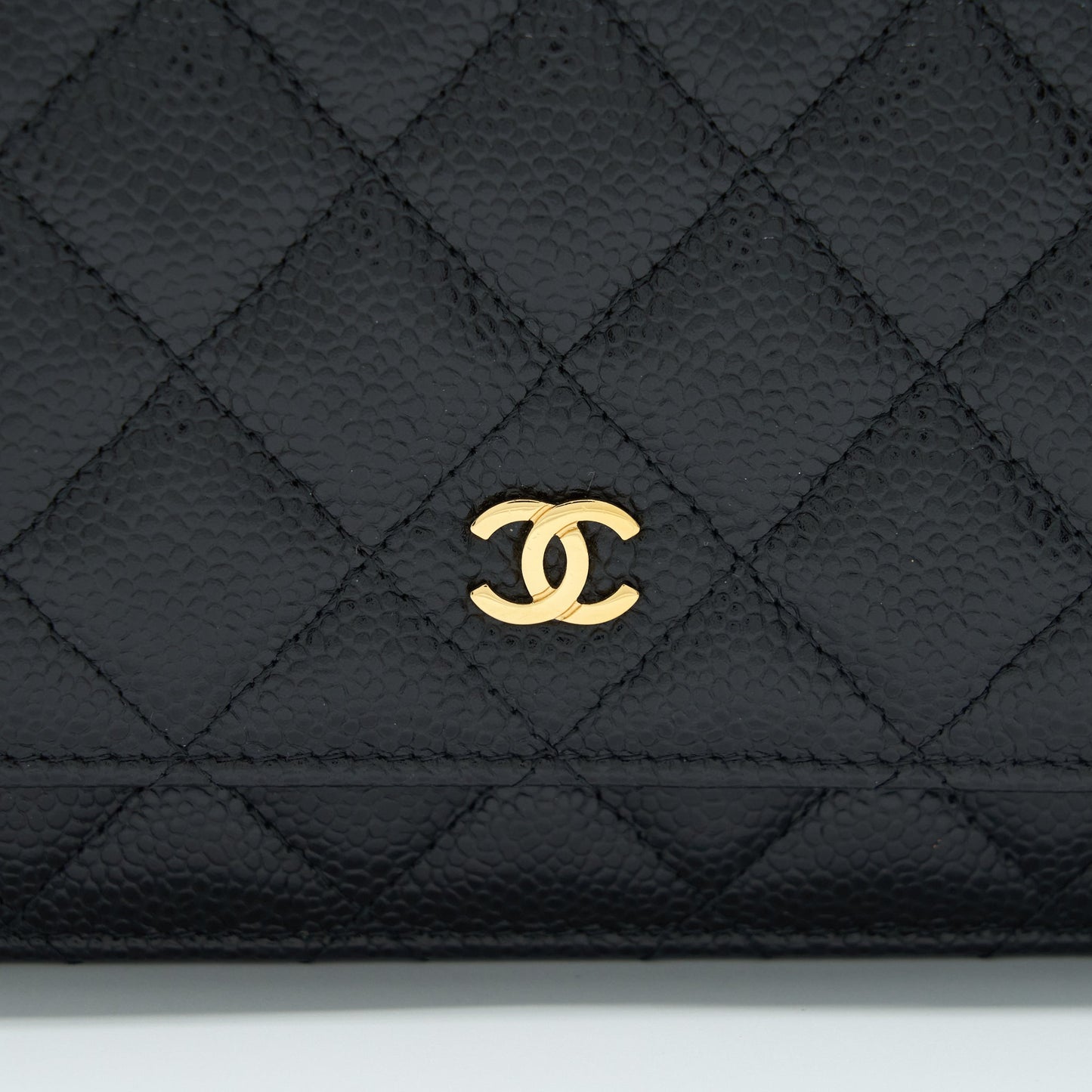 Chanel Classic Wallet On Chain Caviar Black GHW