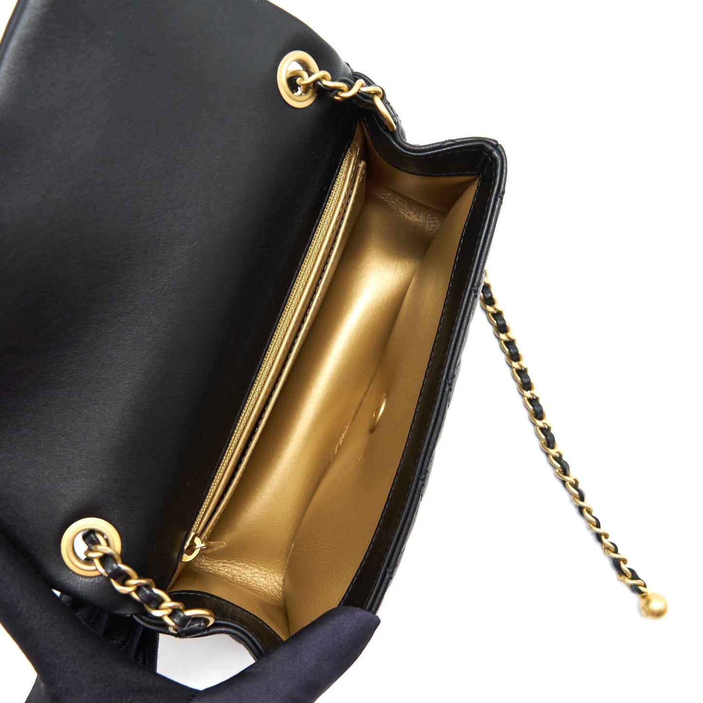 Chanel Pearl Crush Rectangular Mini Flap Bag