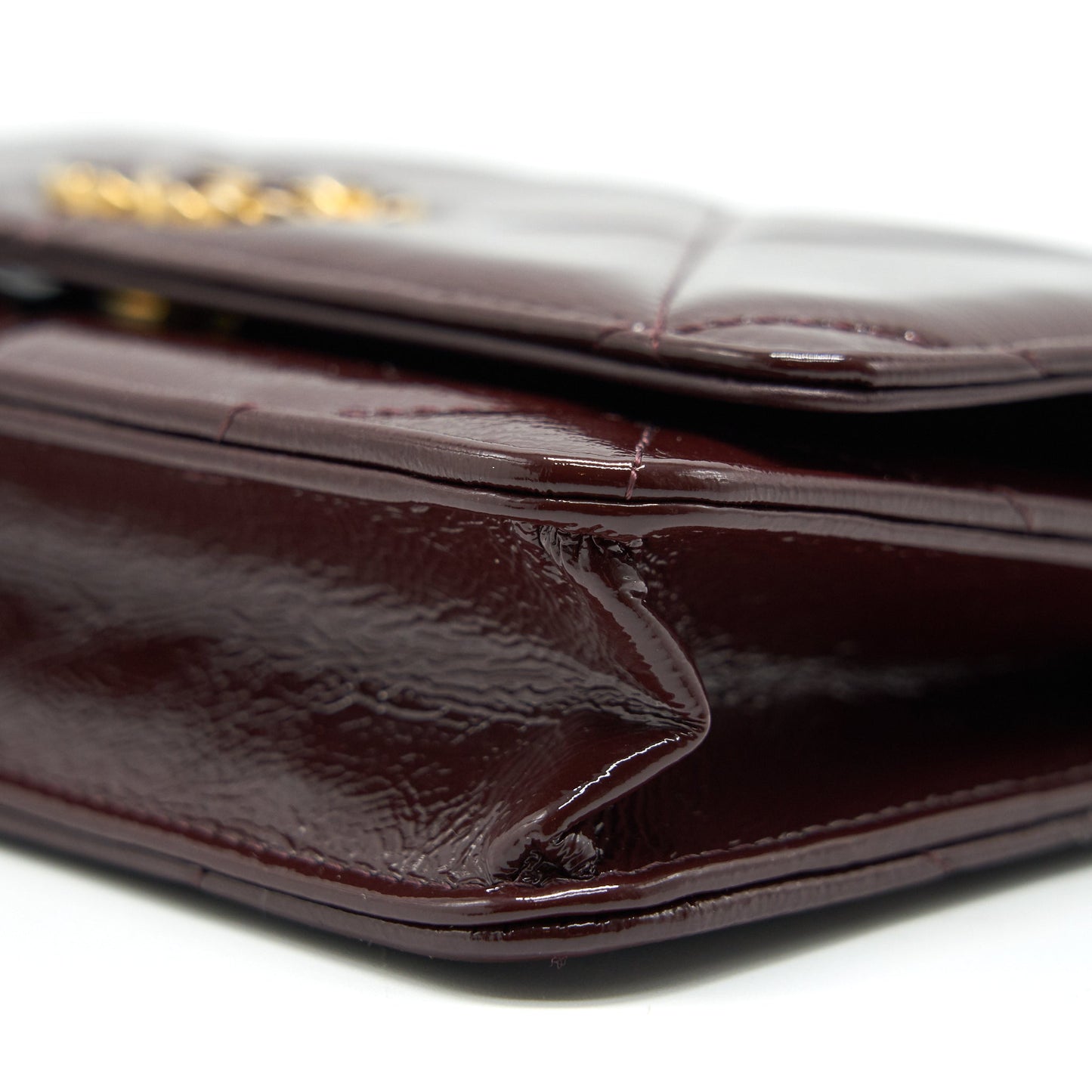 Chanel 19 Wallet On Chain Burgundy