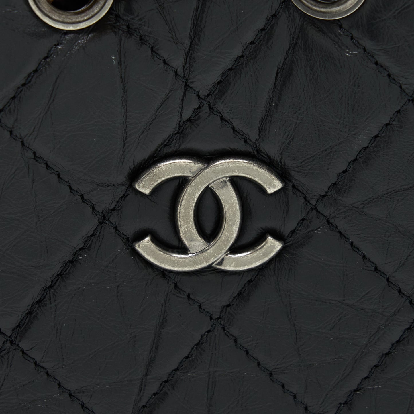 Chanel Small Gabrielle Backpack Calfskin Black With Multicolour Hardware (Microchip)