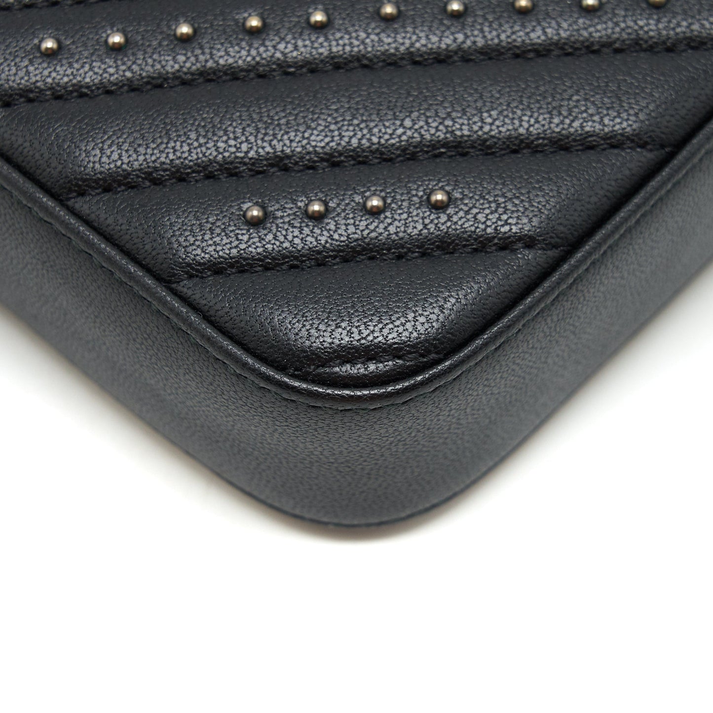 Chanel Reissue Wallet On Chain Calfskin Black Ruthenium Hardware
