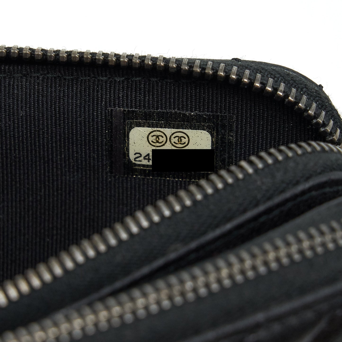 Chanel Reissue Wallet On Chain Calfskin Black Ruthenium Hardware