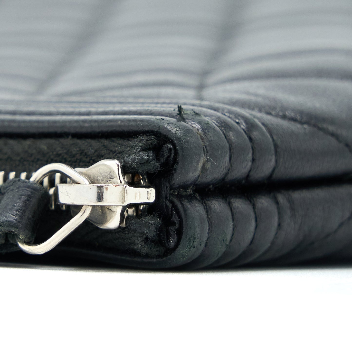Chanel Boy Clutch Lambskin Black SHW