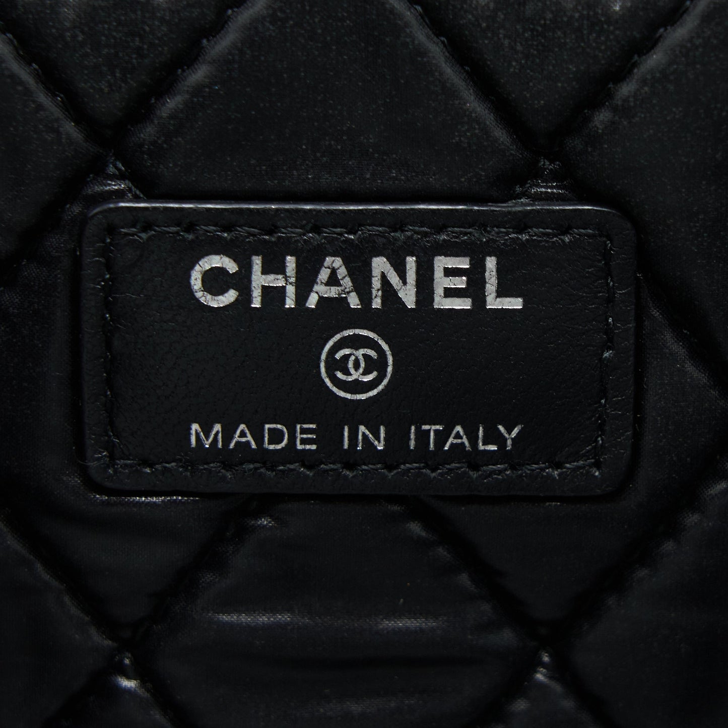 Chanel Boy Clutch Lambskin Black SHW