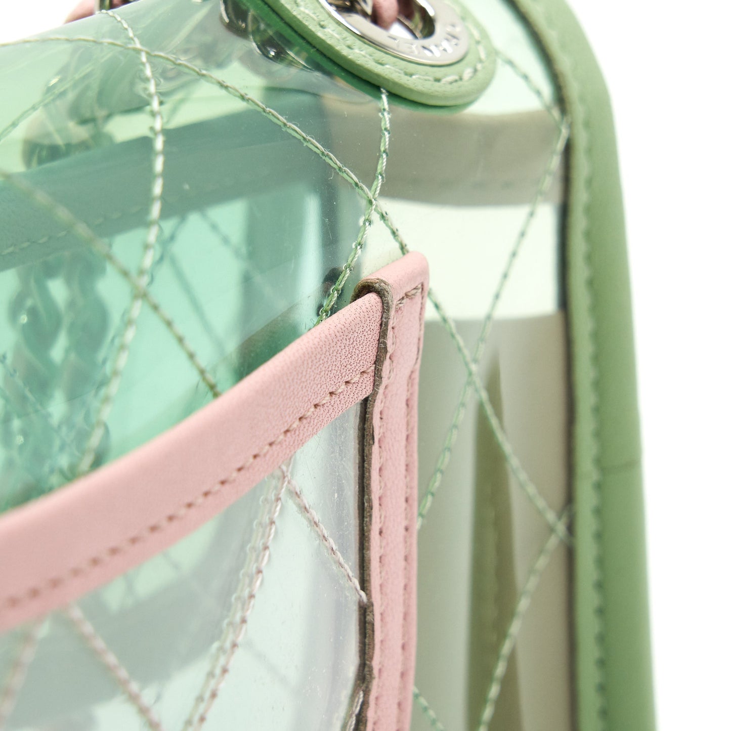 Chanel PVC Coco Splash Mini Flap Bag Multi Colour
