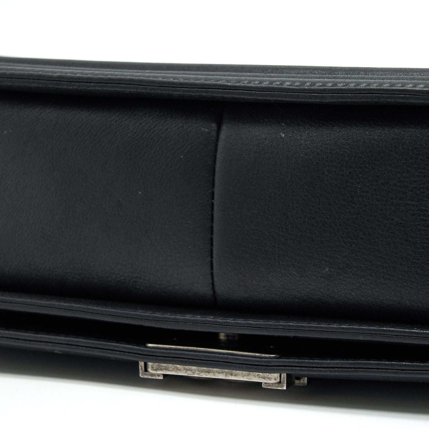 Chanel medium boy Chanel Handbag Black ruthenium hardware