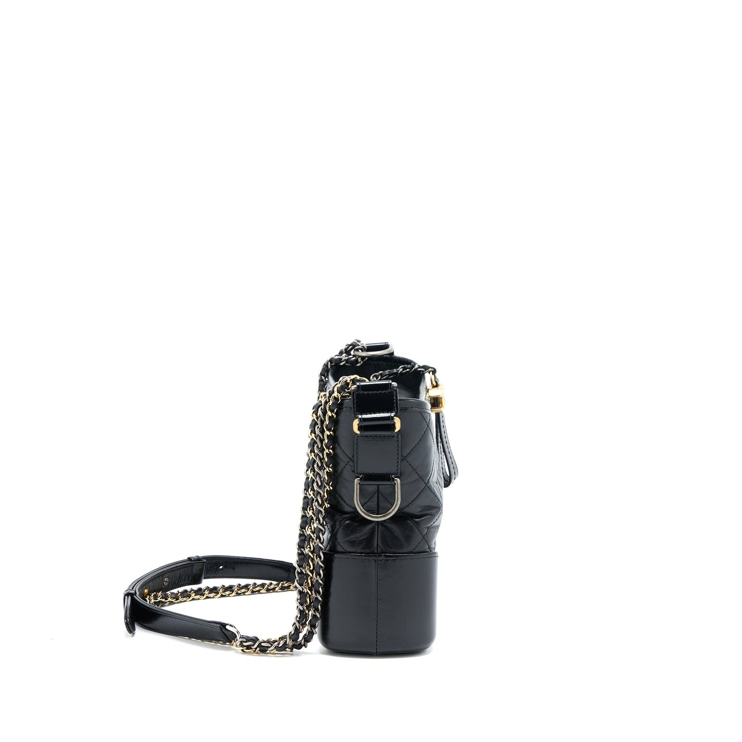 Chanel New Medium Gabrielle Hobo Bag Aged Smooth Calfskin Multicolour Hardware