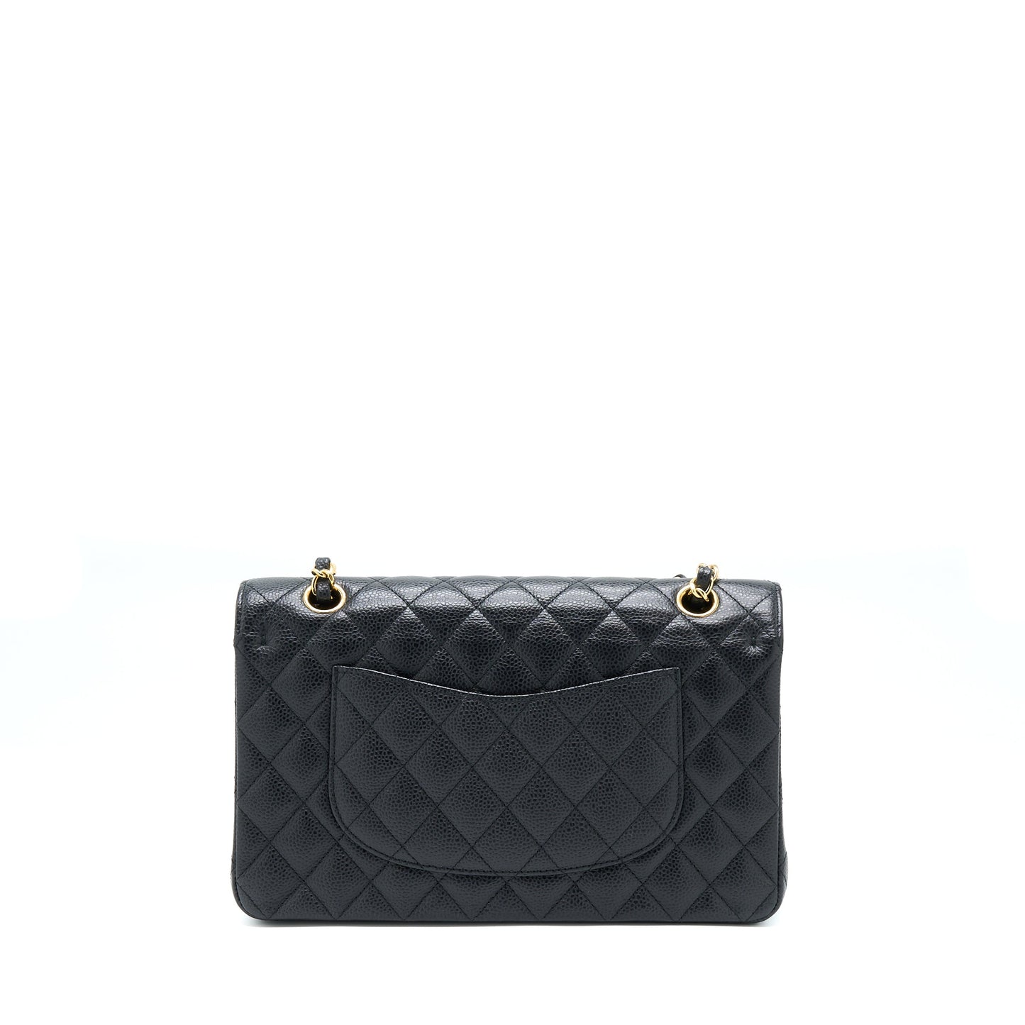 Chanel Medium Classic Double Flap Caviar Black GHW