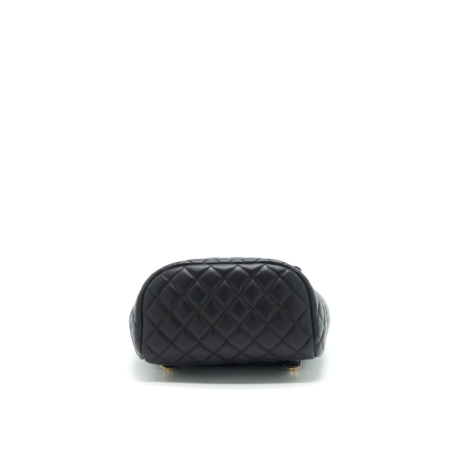 CHANEL QUILTED LAMBSKIN URBAN SPIRIT BACKPACK BLACK GHW