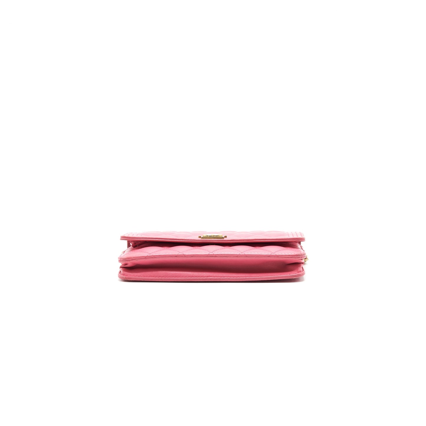 Chanel Boy Wallet on Chain Pink GHW